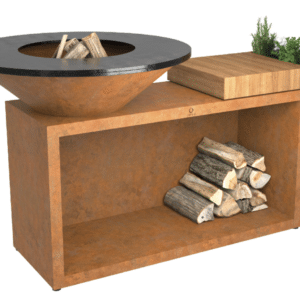 OFYR Island Corten 100 Bois de Teck