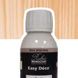 Huile de finition monocouche écologique pour bois intérieur - Transparent - Effet Mouillé Mat