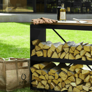 Wood Storage Dressoir