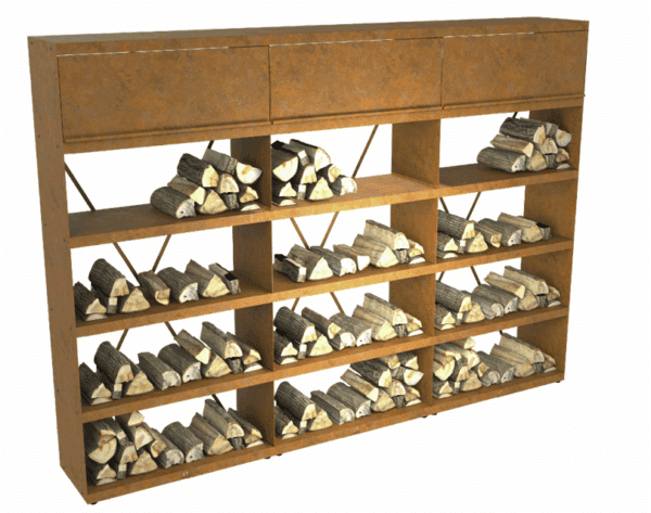 OFYR Wood Storage Corten 300