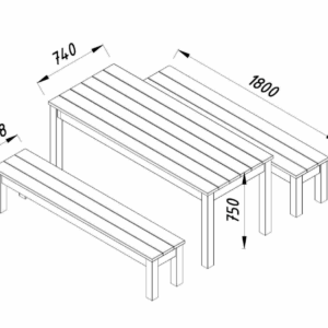 Table Sanne 18