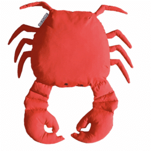 Coussin Crabe – Rouge