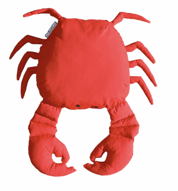 Coussin Crabe - Rouge – Image 2