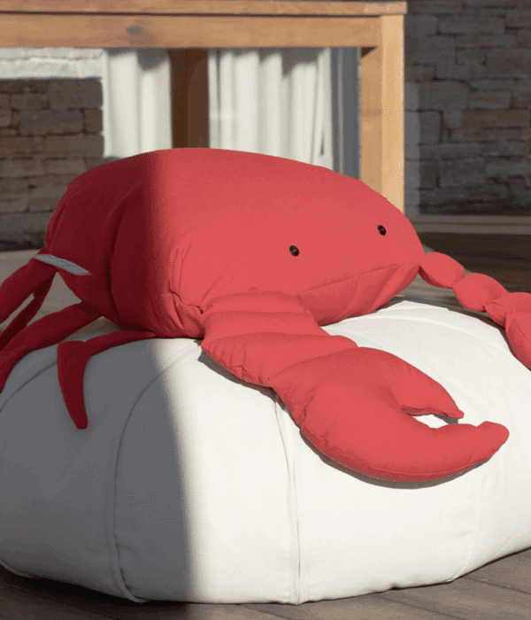 Coussin Crabe - Rouge