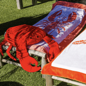 Coussin Crabe – Rouge