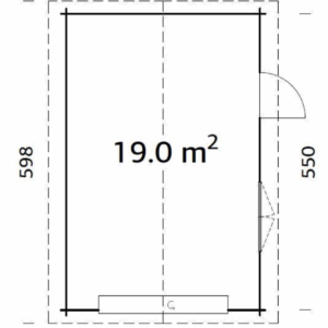 Garage Roger – 19m² Porte selectionnelle Palmako