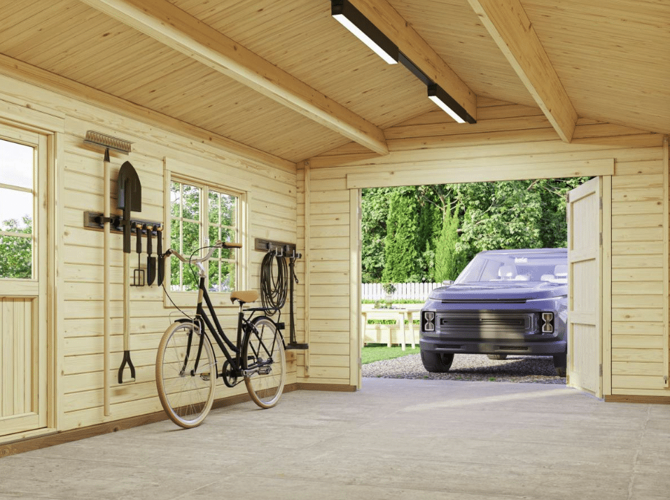 Garage Roger - 19m² Porte Bois Palmako – Image 2