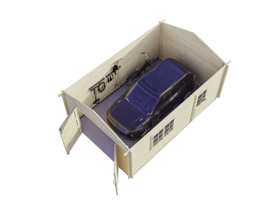 Garage Roger - 19m² Porte Bois Palmako – Image 3