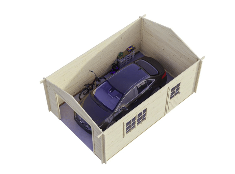 Garage Roger - 19m² sans porte Palmako – Image 3