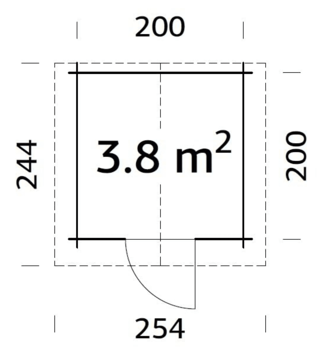 Abri Vivian 3,8m² - Palmako – Image 5