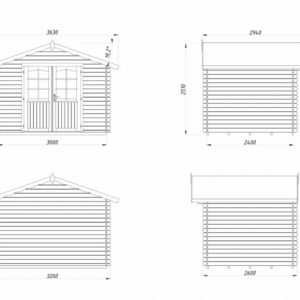 Abri Vivian 6,9m² – Palmako