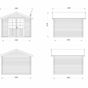 Abri Lotta 7,3 m² – Palmako