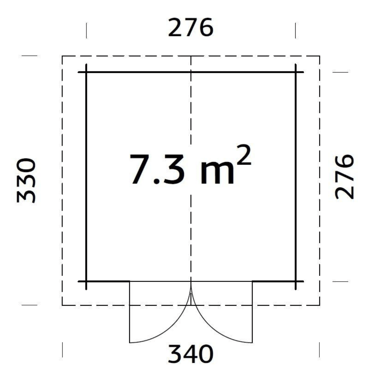 Abri Lotta 7,3 m² - Palmako – Image 5