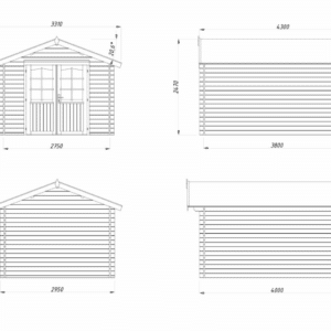 Abri Lotta 10,0 m² – Palmako