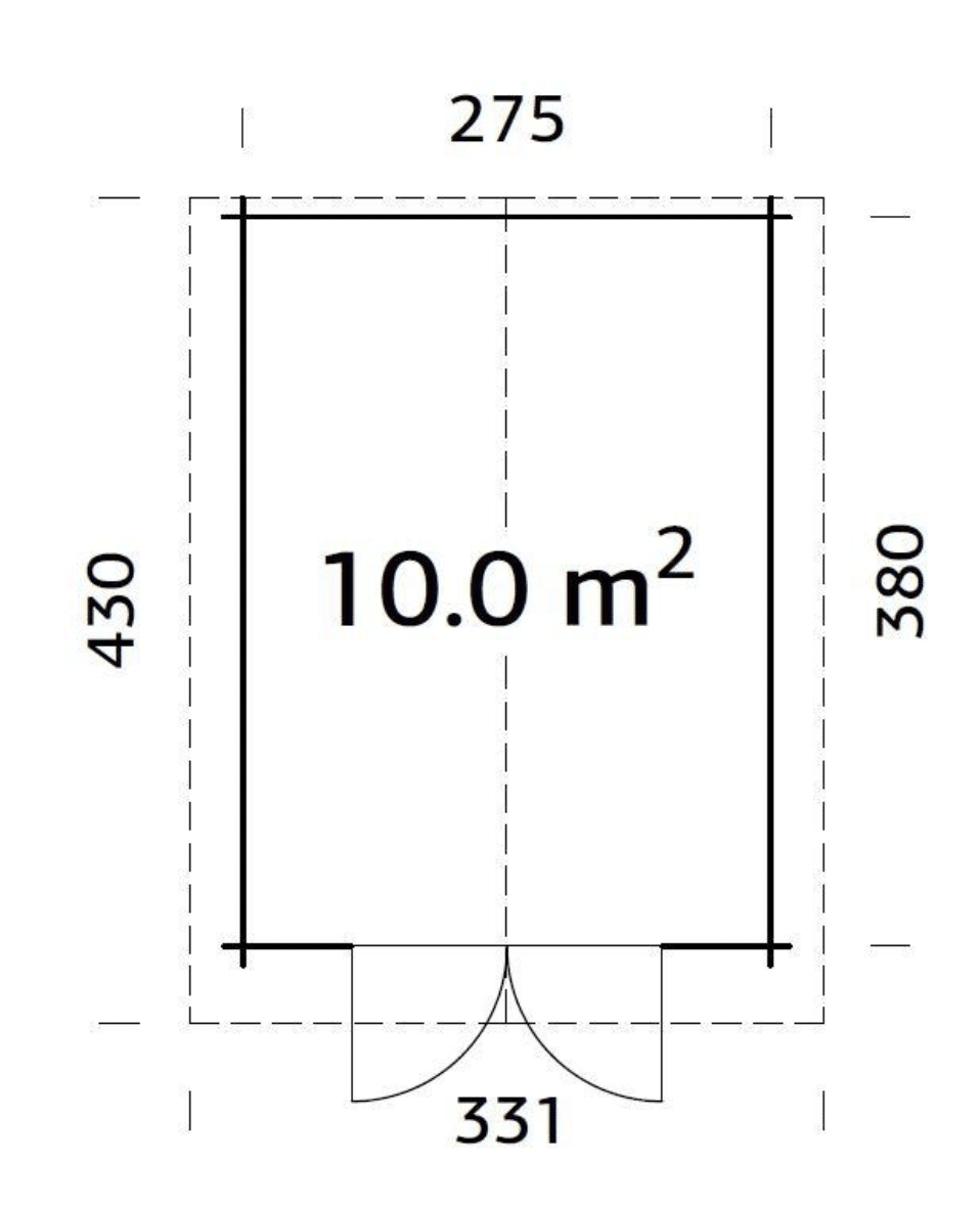 Abri Lotta 10,0 m² - Palmako – Image 5