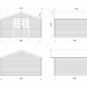 Abri Lotta 13,9 m² – Palmako