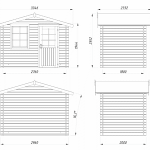 Abri Klara 4,7m² – Palmako