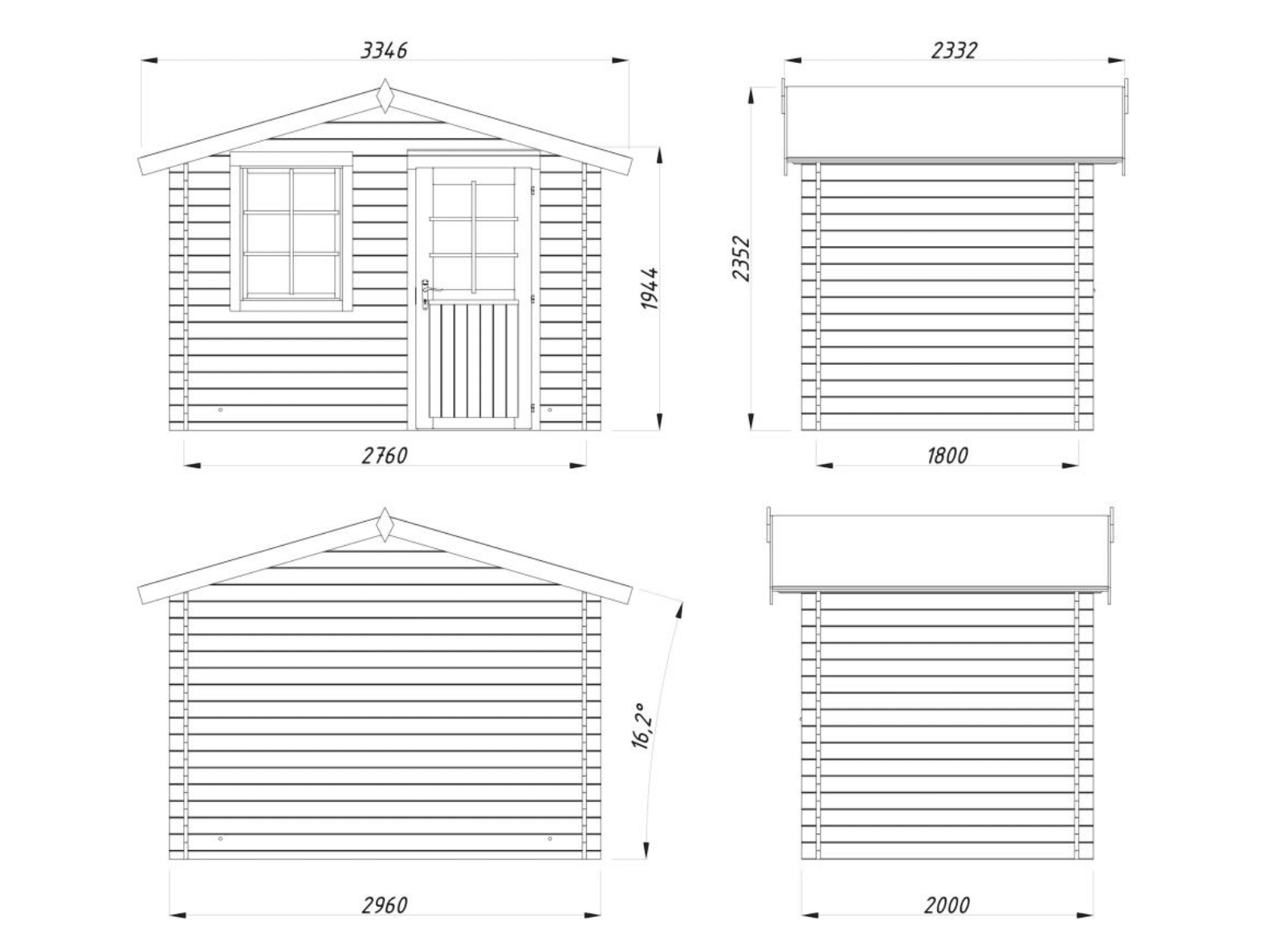 Abri Klara 4,7m² - Palmako – Image 4