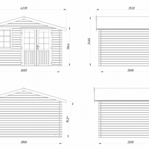 Abri Klara 10,4m² – Palmako