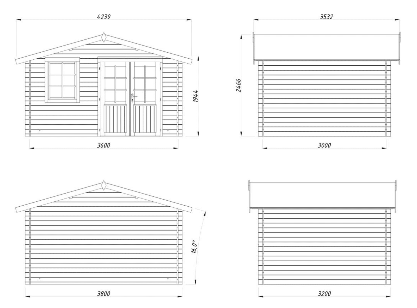 Abri Klara 10,4m² - Palmako – Image 4