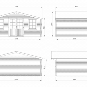 Abri Klara 17m² – Palmako