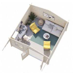 Abri Britta 14,6m² – Palmako