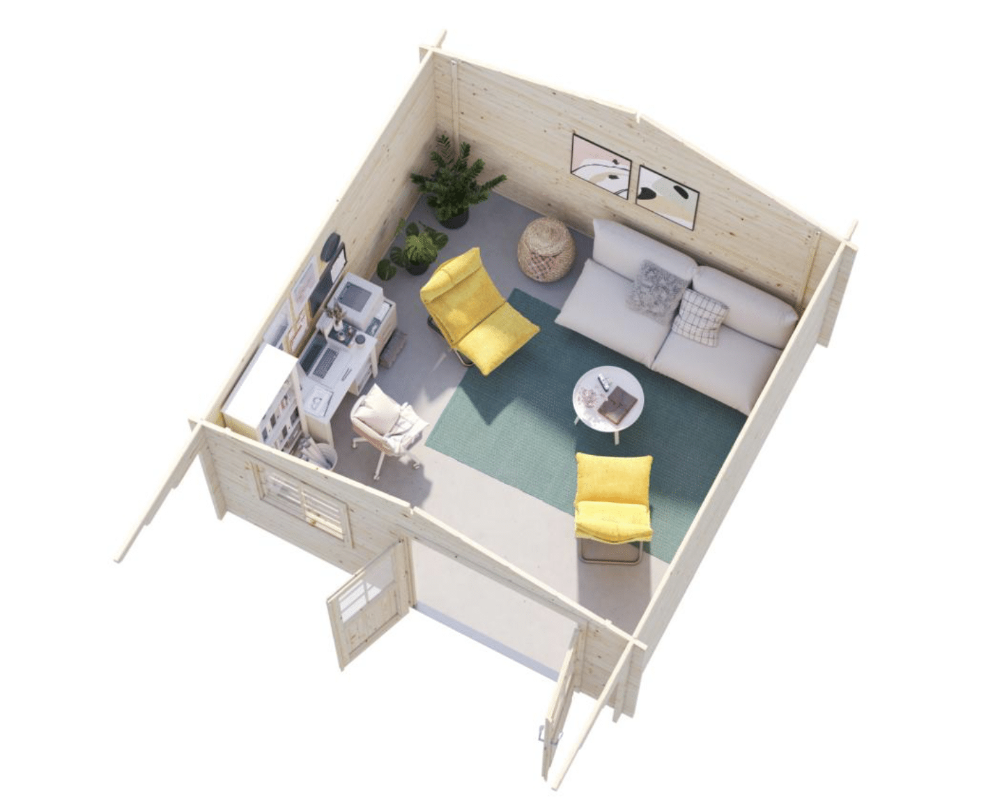 Abri Britta 14,6m² - Palmako – Image 3