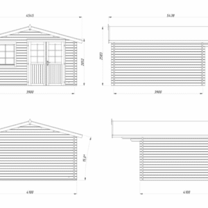 Abri Britta 14,6m² – Palmako