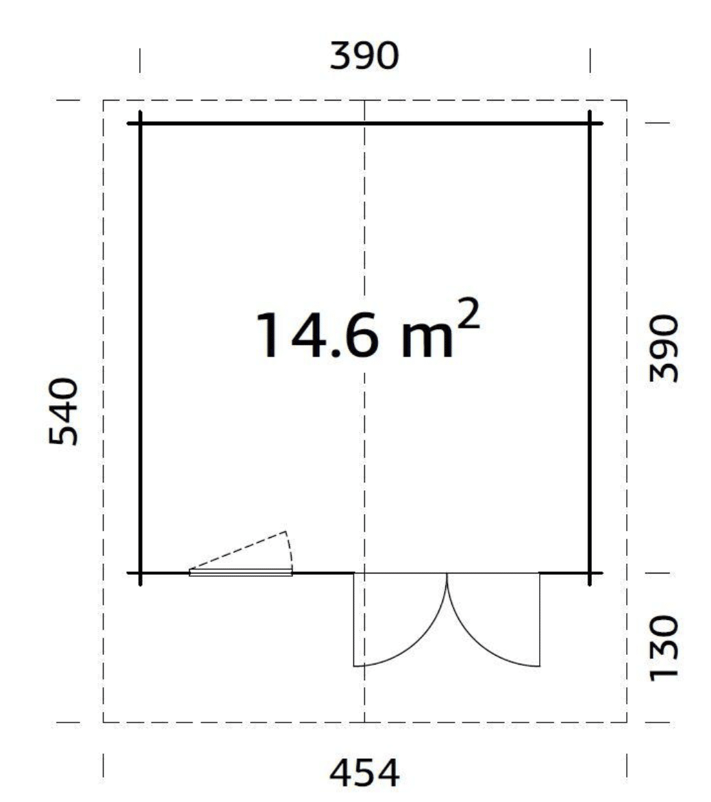 Abri Britta 14,6m² - Palmako – Image 5