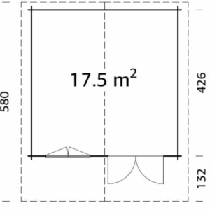 Abri Britta 17,5m² – Palmako