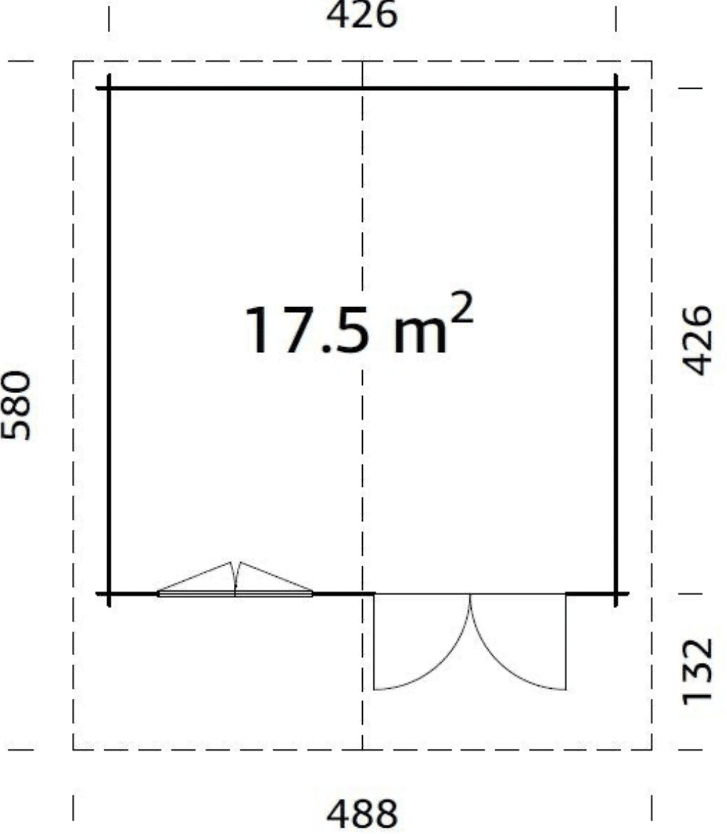 Abri Britta 17,5m² - Palmako – Image 5