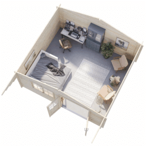 Abri Britta 19,7m² – Palmako