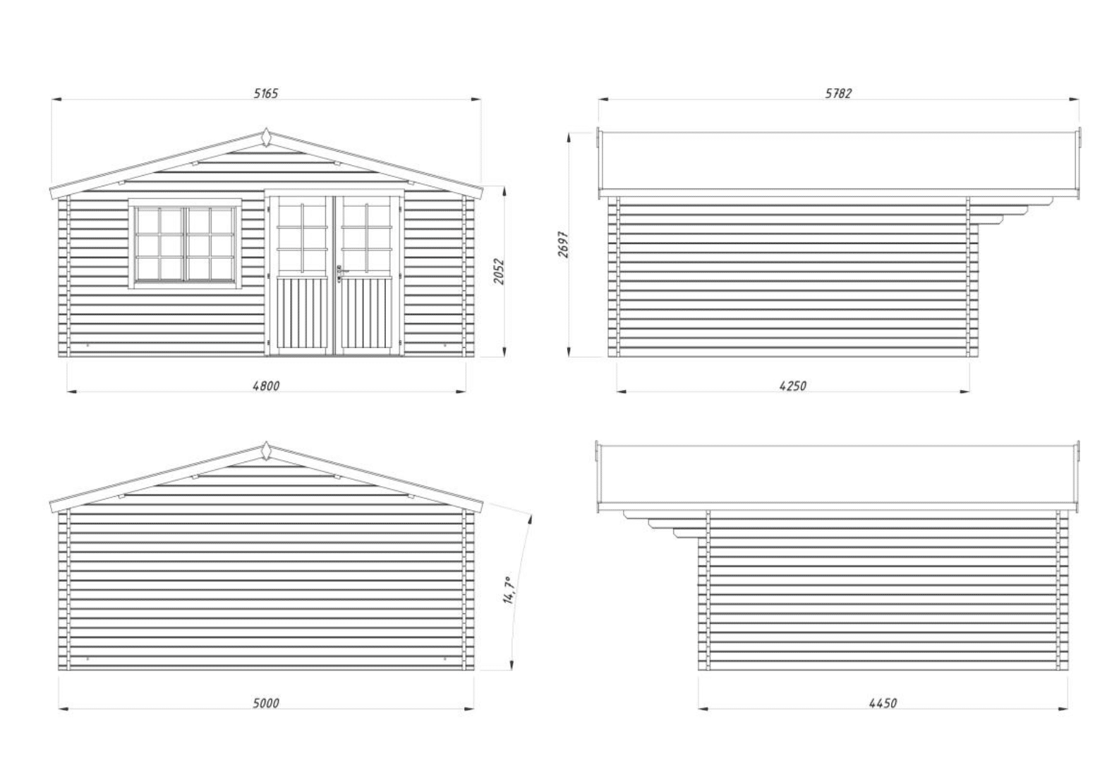 Abri Britta 19,7m² - Palmako – Image 5