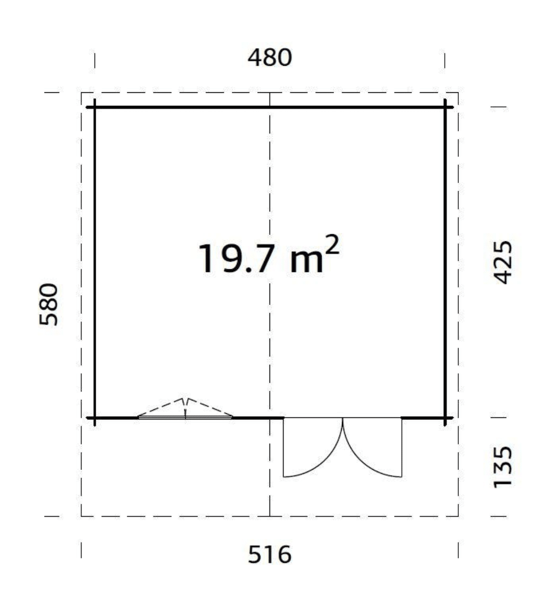 Abri Britta 19,7m² - Palmako – Image 6