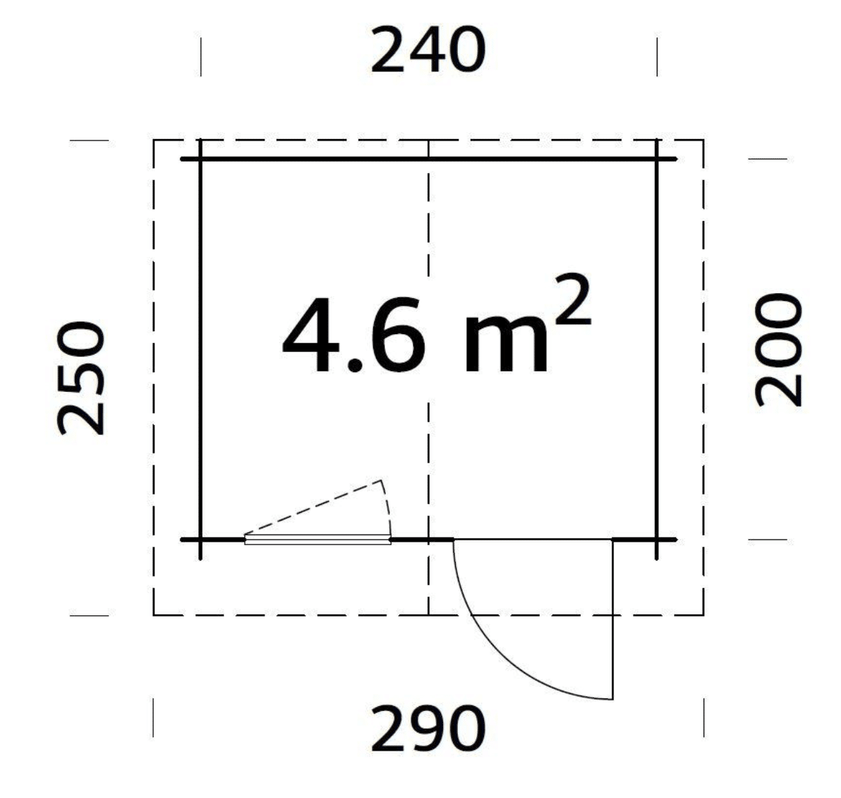 Abri Emma 4,6 m² - Palmako – Image 5