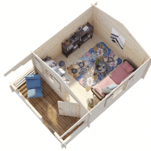 Abri Emma 10,4 + 4,2m² – Palmako