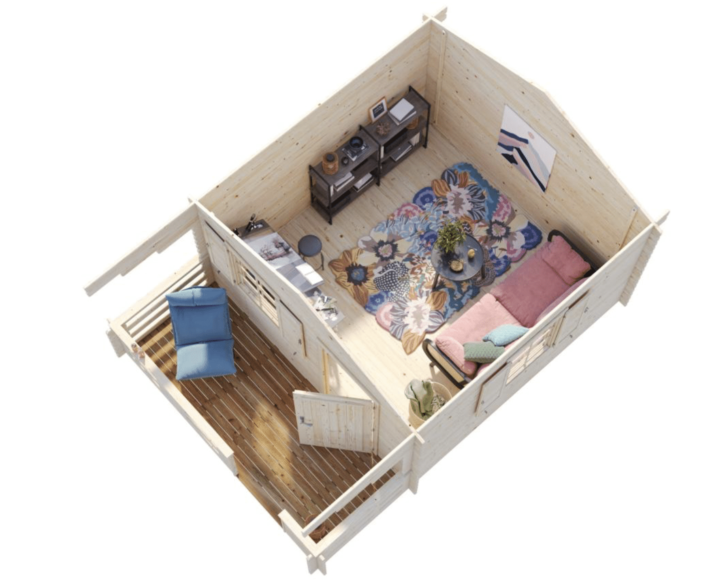 Abri Emma 10,4 + 4,2m² - Palmako – Image 3