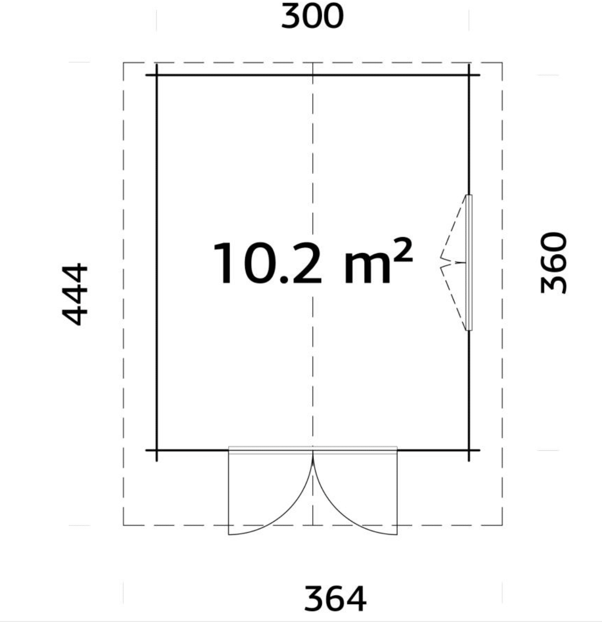Abri Sally 10,2m² - Palmako – Image 5