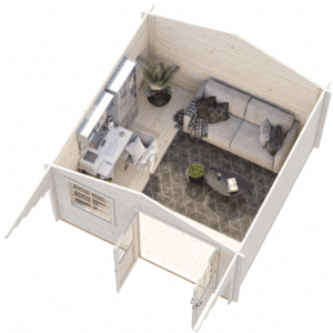 Abri Sally 12,3m² – Palmako