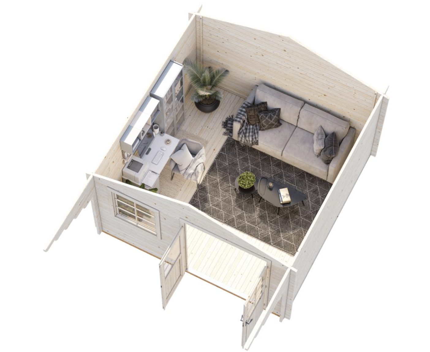 Abri Sally 12,3m² - Palmako – Image 3