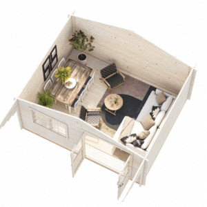 Abri Sally 19,1m² – Palmako