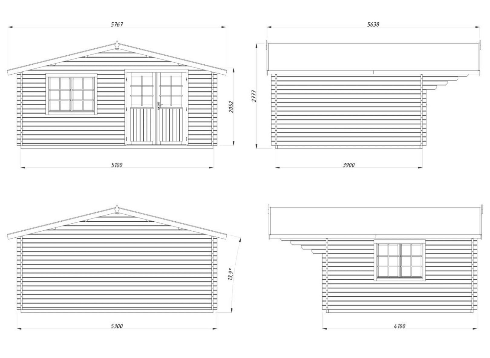 Abri Sally 19,1m² - Palmako – Image 4
