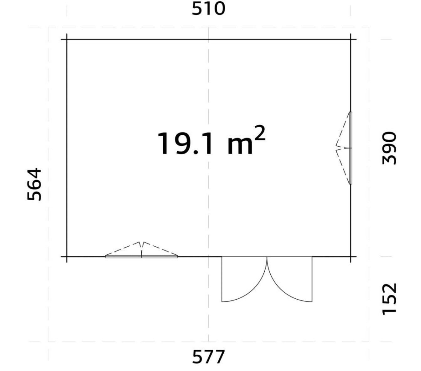Abri Sally 19,1m² - Palmako – Image 5