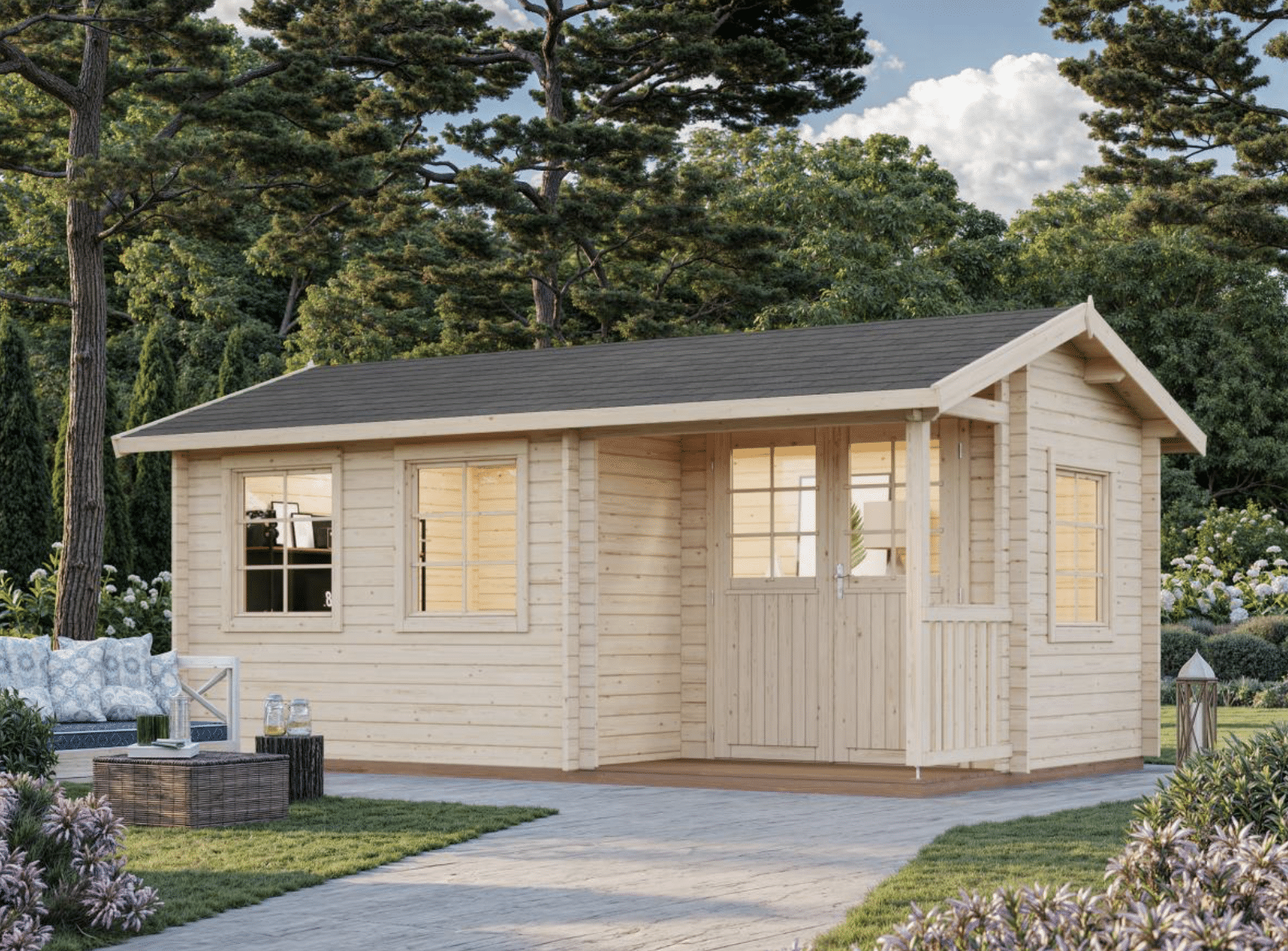 Abri Susanna 12,4m² - Palmako