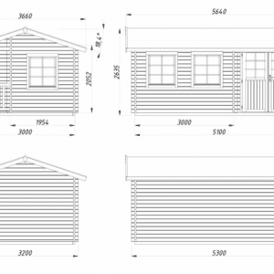 Abri Susanna 12,4m² – Palmako