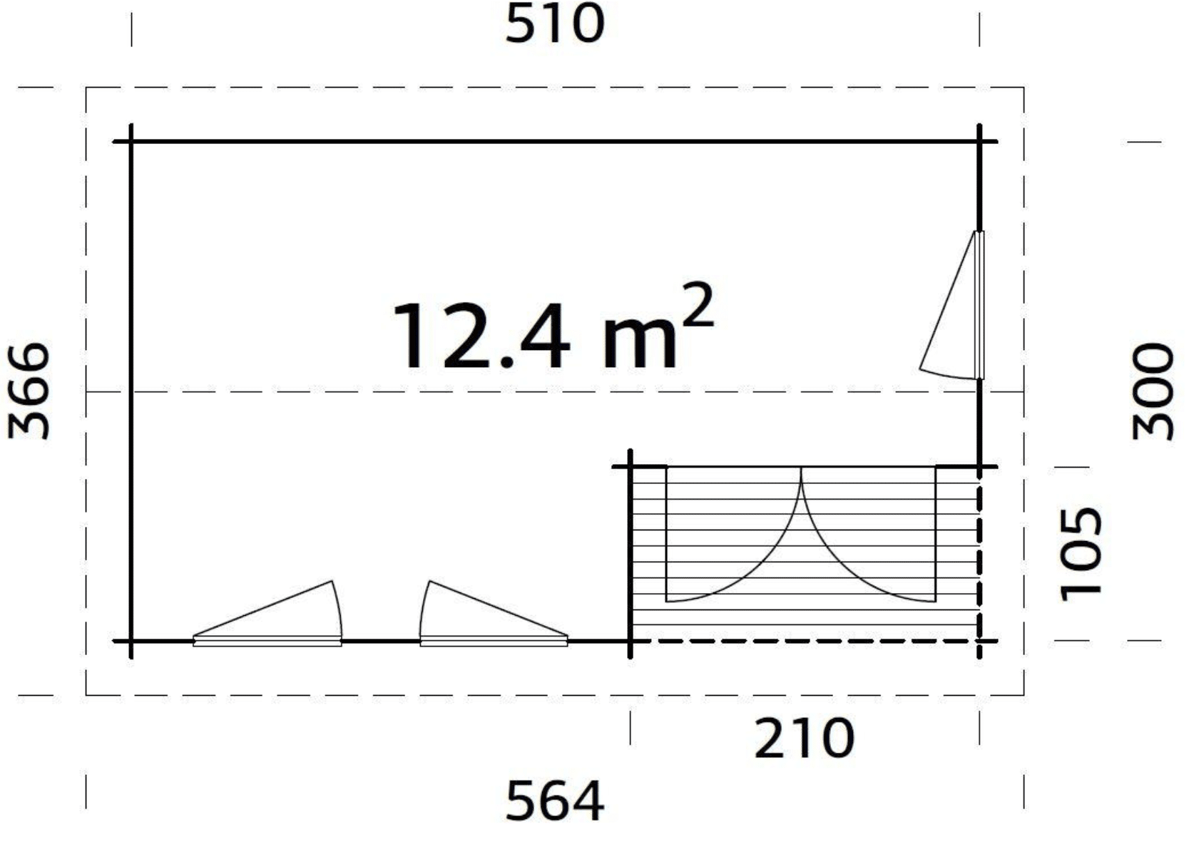 Abri Susanna 12,4m² - Palmako – Image 6