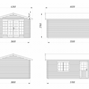 Abri Irene 19,00m² – Palmako