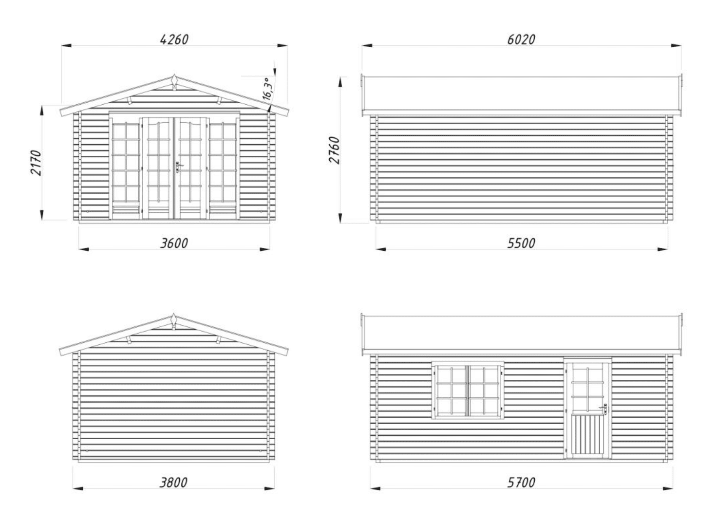 Abri Irene 19,00m² - Palmako – Image 4
