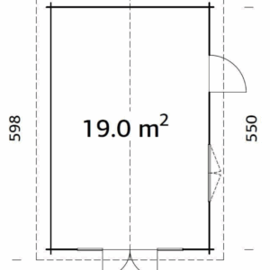 Abri Irene 19,00m² – Palmako