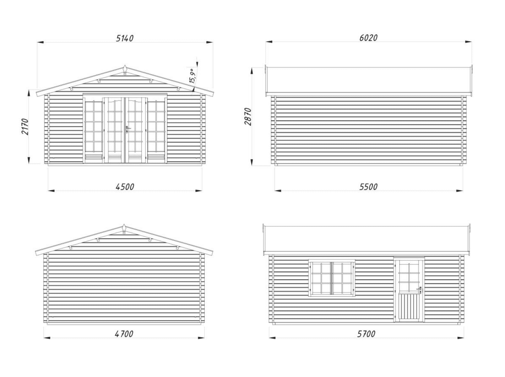 Abri Irene 23,9m² - Palmako – Image 4
